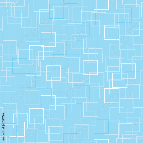 Seamless background with pale blue squares