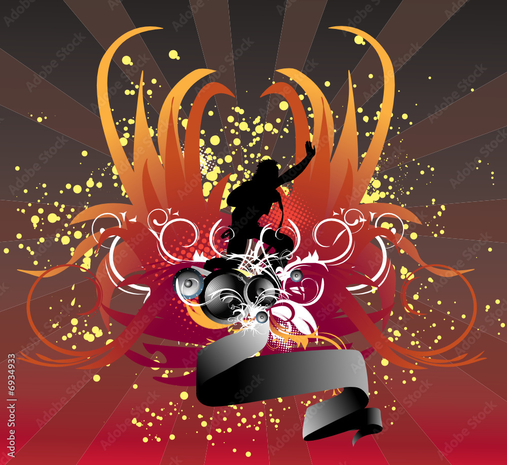 Fototapeta premium music