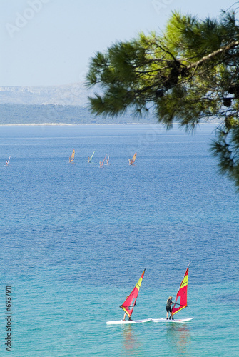 Adriatic Sea windsurfing