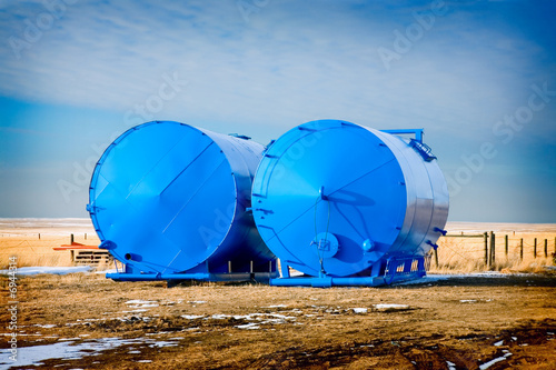 Freshly Painted Tanks