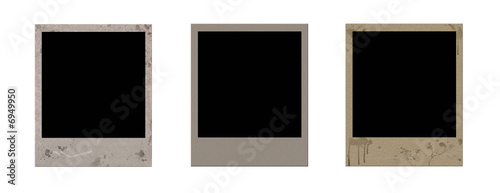 grunge polaroid frames