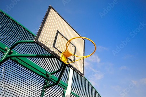 Basketball hoop photo