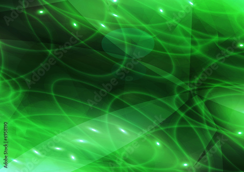 Green Flare Background