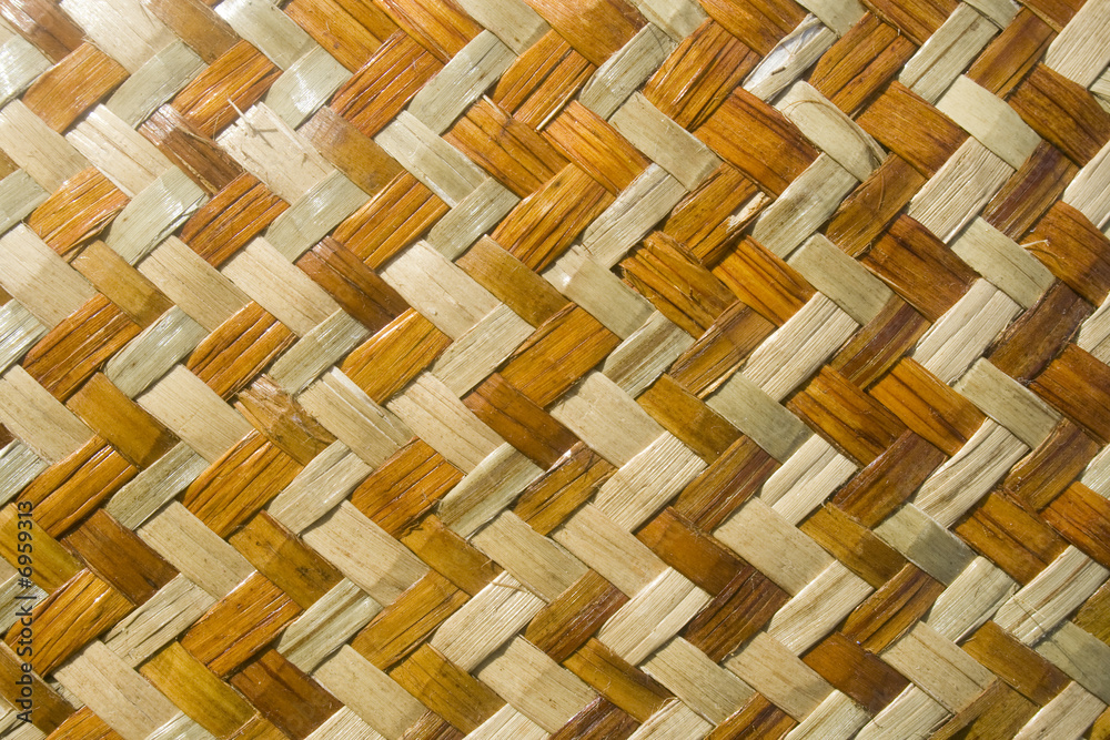 Maori woven design background made out of flax material Stock Photo ...