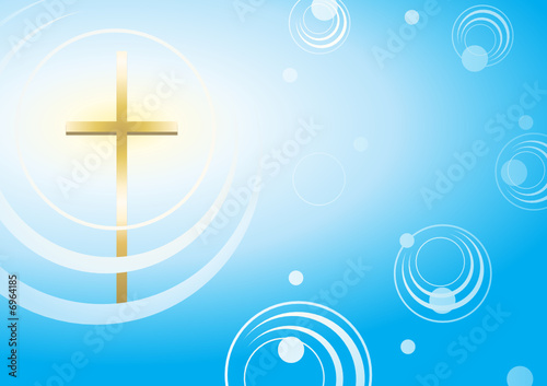 Easter sky background