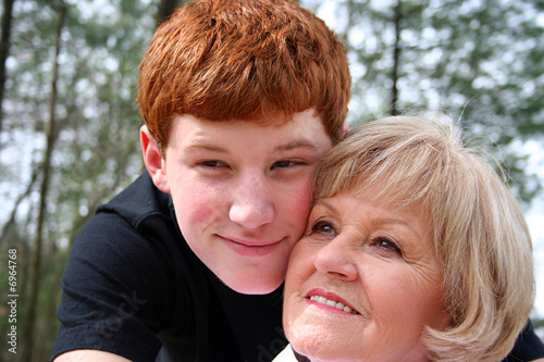 Grandmother and Grandson