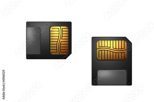 Obraz na plátně bi card