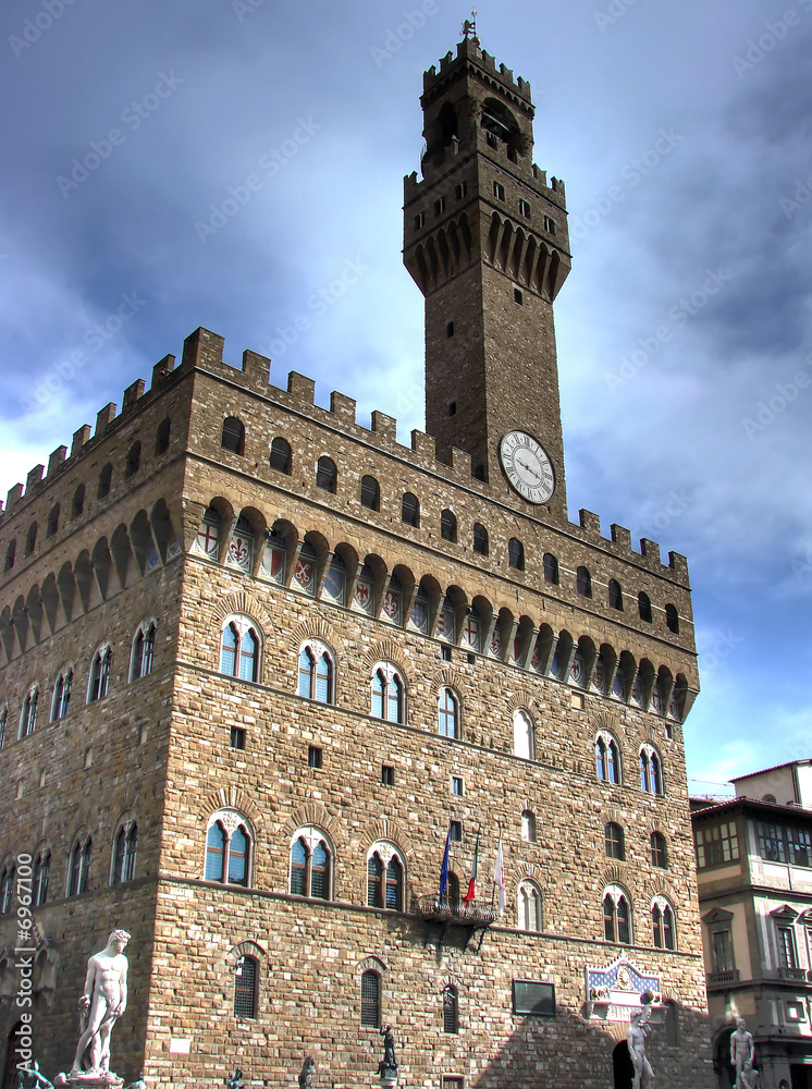 Palazzo Vecchio portrait hdr