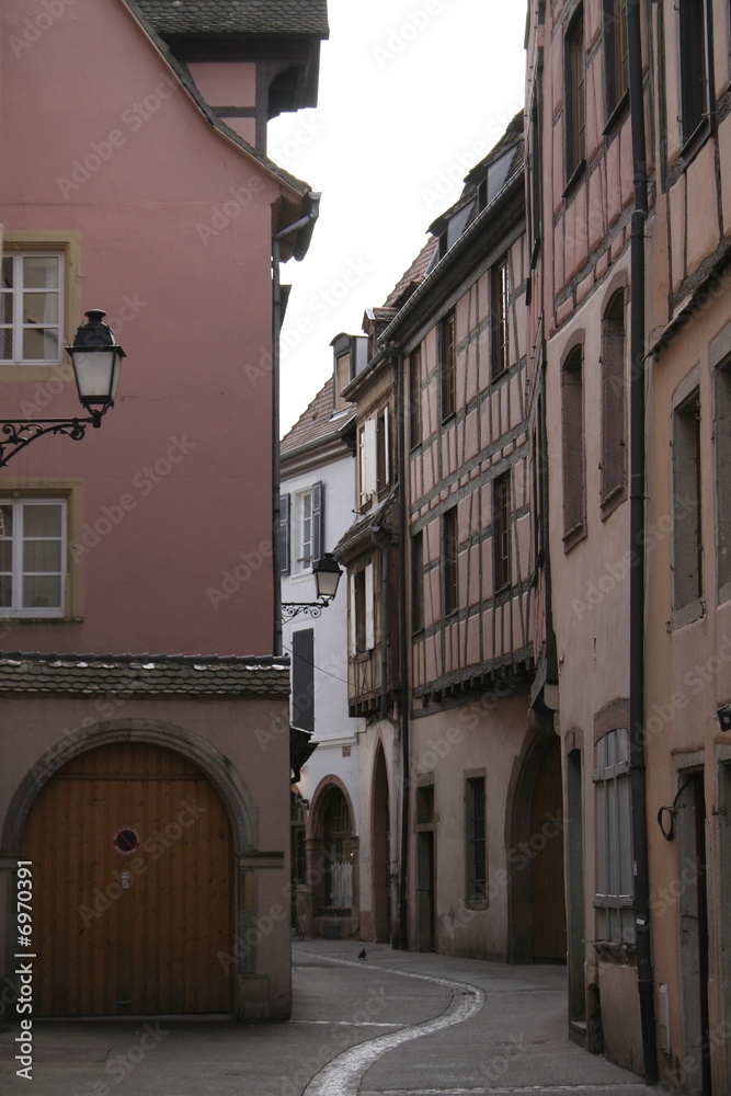 Altstadtszene in Colmar