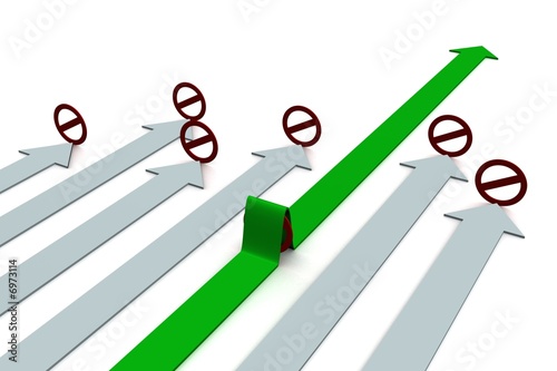 Choice of a direction of mo...