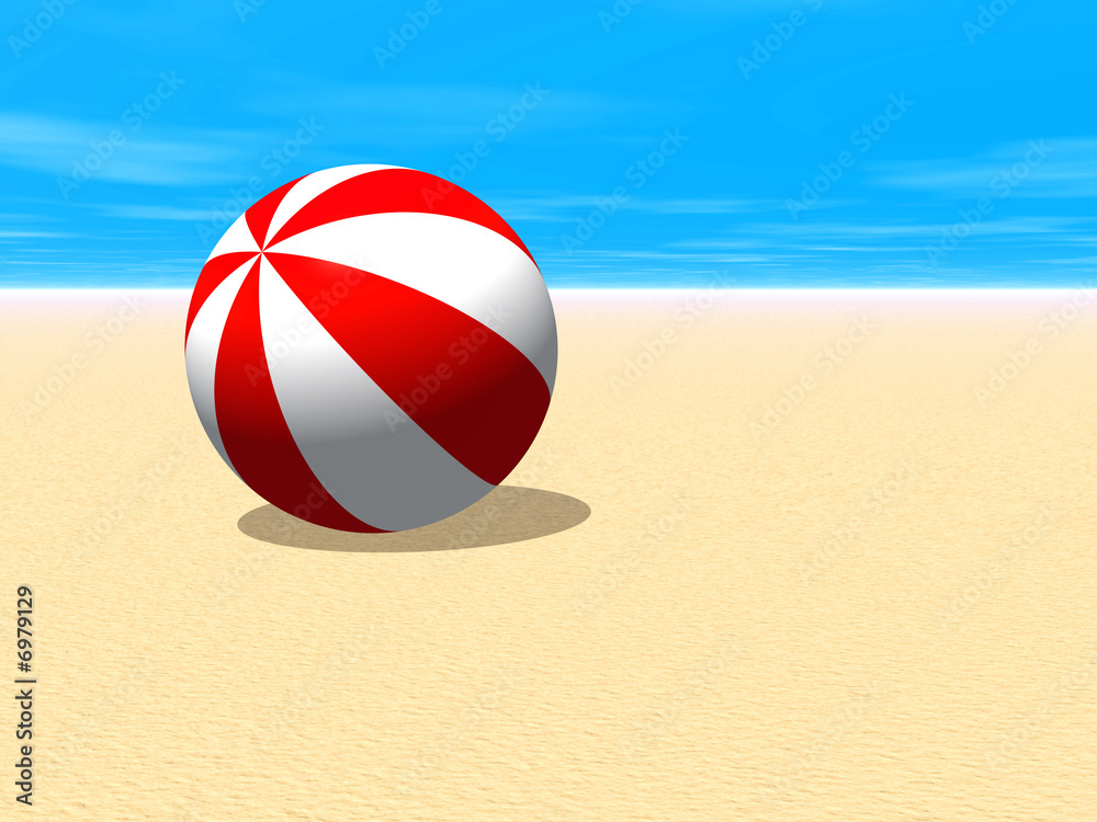 Beach Ball Sand