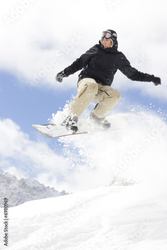 snowboarding