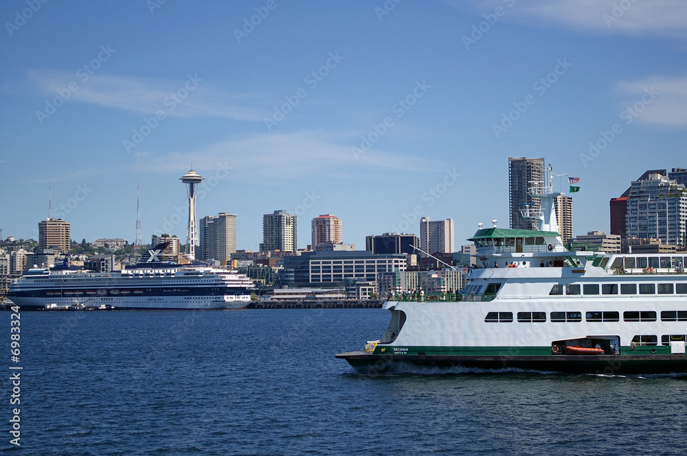 Ferry in Seattle, Washington