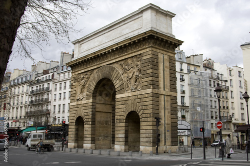 Fotografie porte saint martin