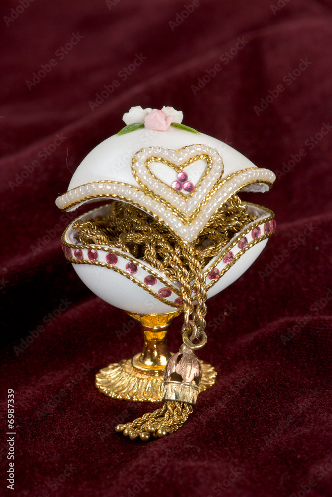 Naklejka premium jewelry egg
