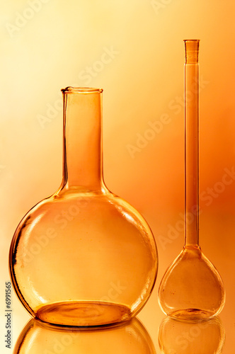 transparent flasks