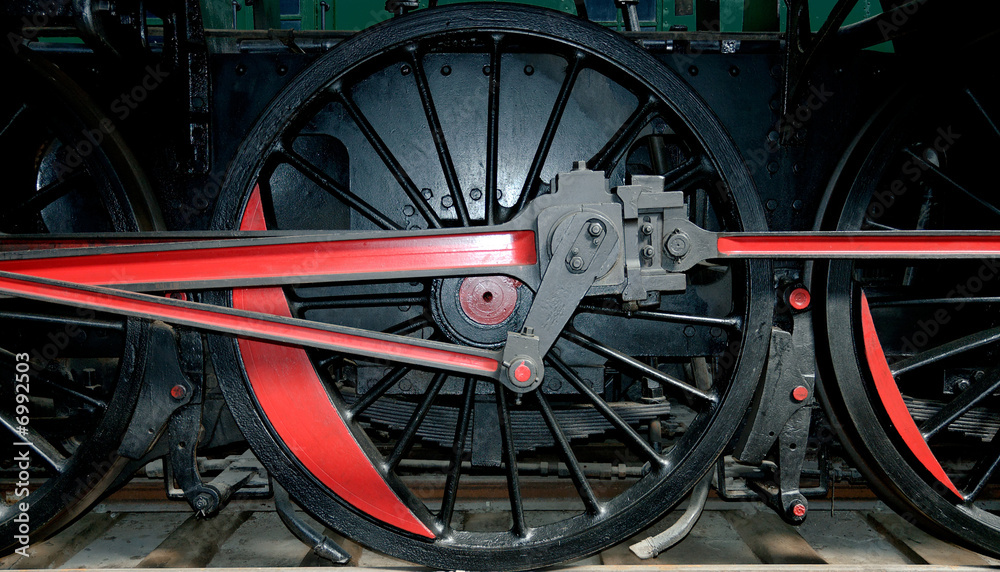 Steam train wheels Steam train wheels