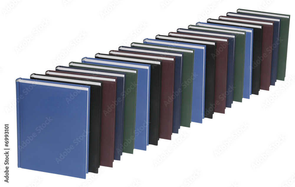 Fototapeta premium Lot of Books isolated