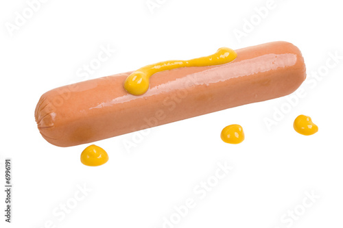 Weiner with Mustard photo