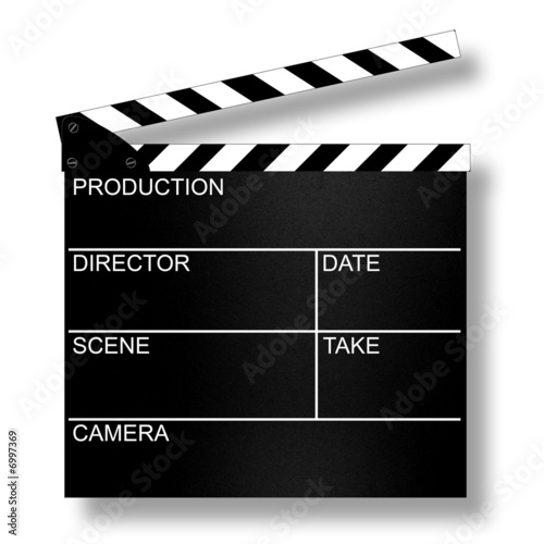 Empty movie clapper