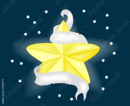 Stars and Ribbon
