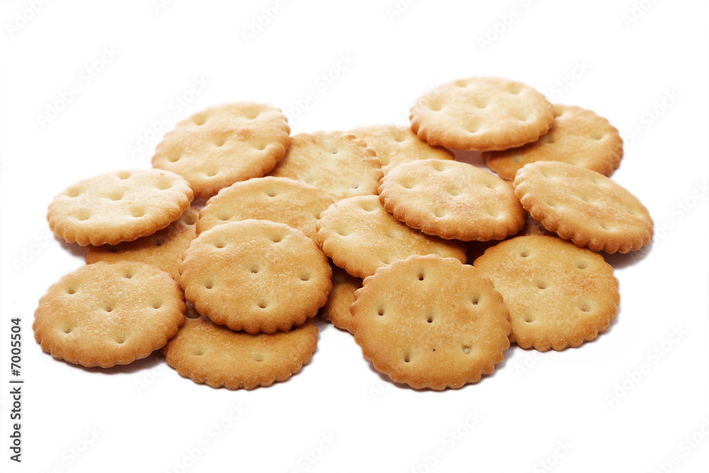 Cookies on white Cookies on white