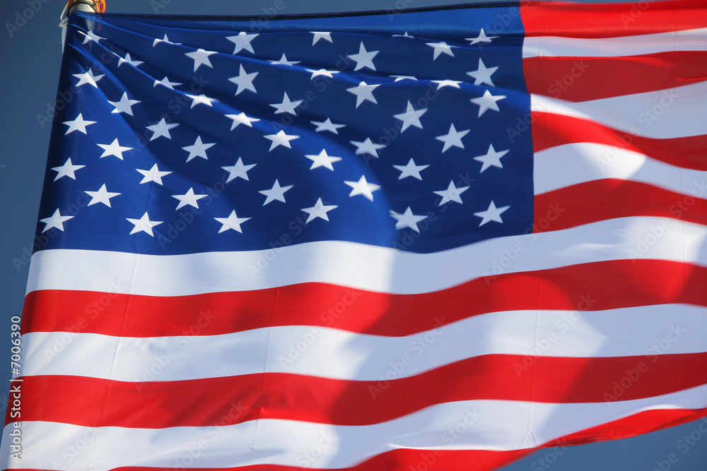 Fototapeta premium drapeau americain US