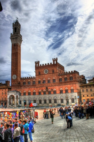 Siena (Tuscany, Italy) - Piazza del Campo / Palazzo Pubblico