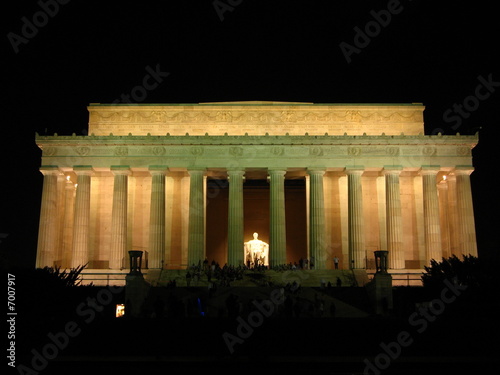 Lincoln Memorial at Night, Washington DC 