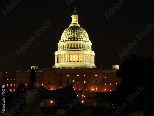 US Capitol by Night, Washington DC 