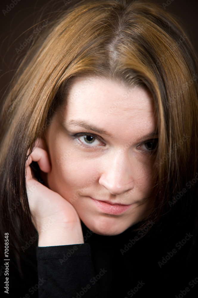 Portrait of a beautiful woman Portrait of a beautiful woman