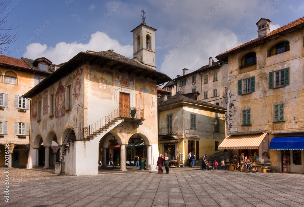 Old church in Orta San Giulio