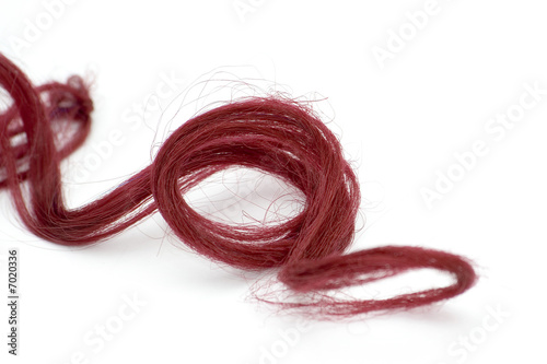 artificial red hair