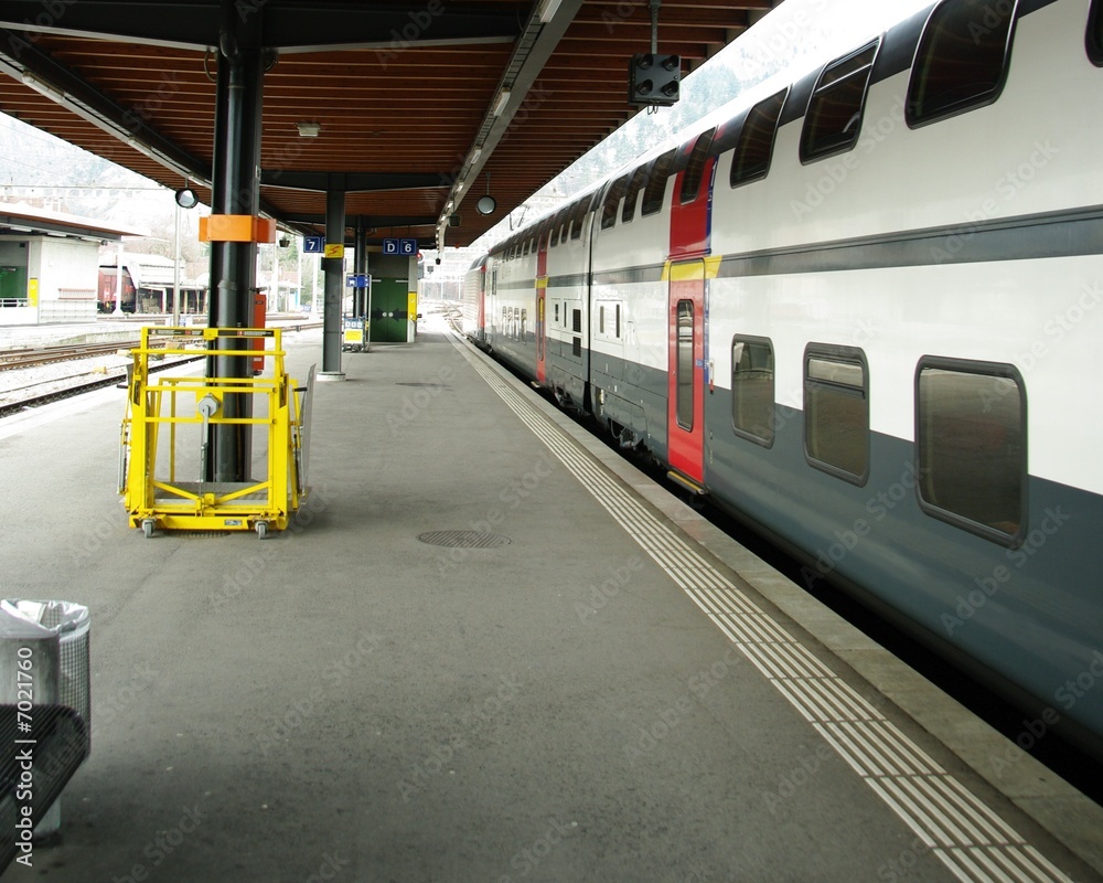 zugstation Stock Photo Adobe Stock