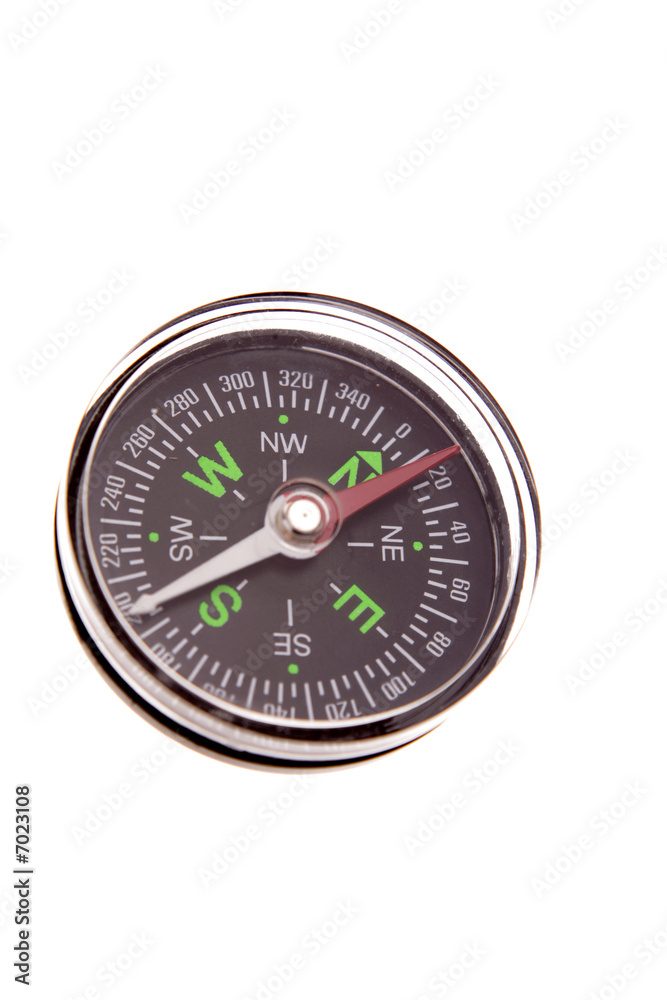 Compass isolated on white background