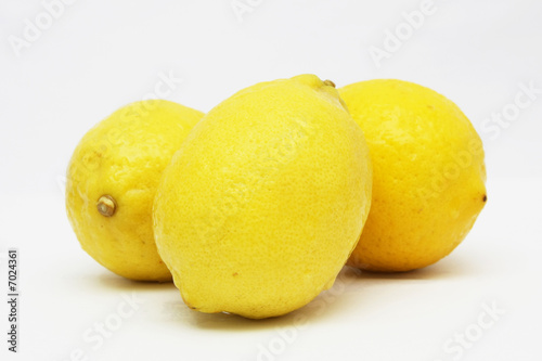 Three Yellow Lemons