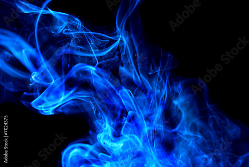 blue smoke cloud