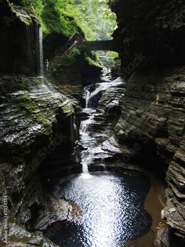 Waterfall and Gorge 1