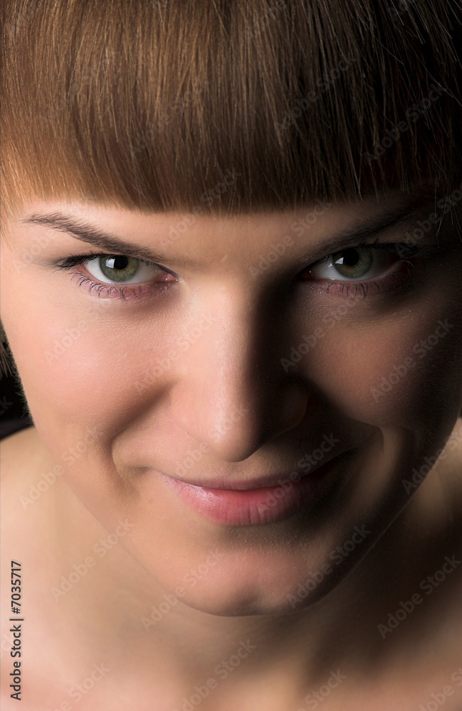 Portrait of beautiful women close-up Portrait of beautiful women close-up