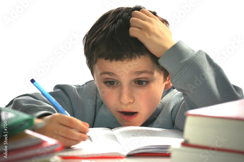 devoirs d'école