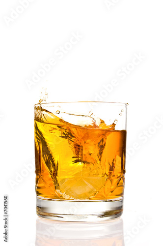 Glass of whiskey 