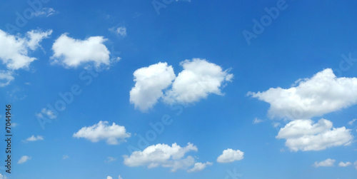 Beautiful summer clouds