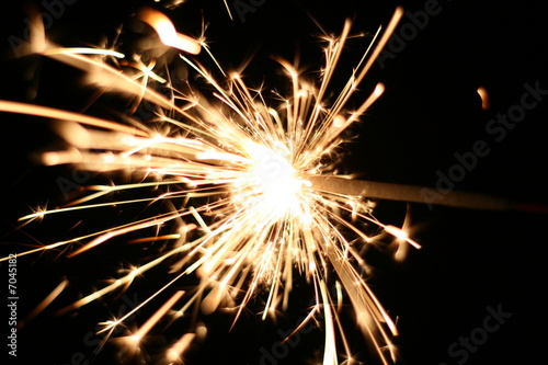 Burning Sparkler