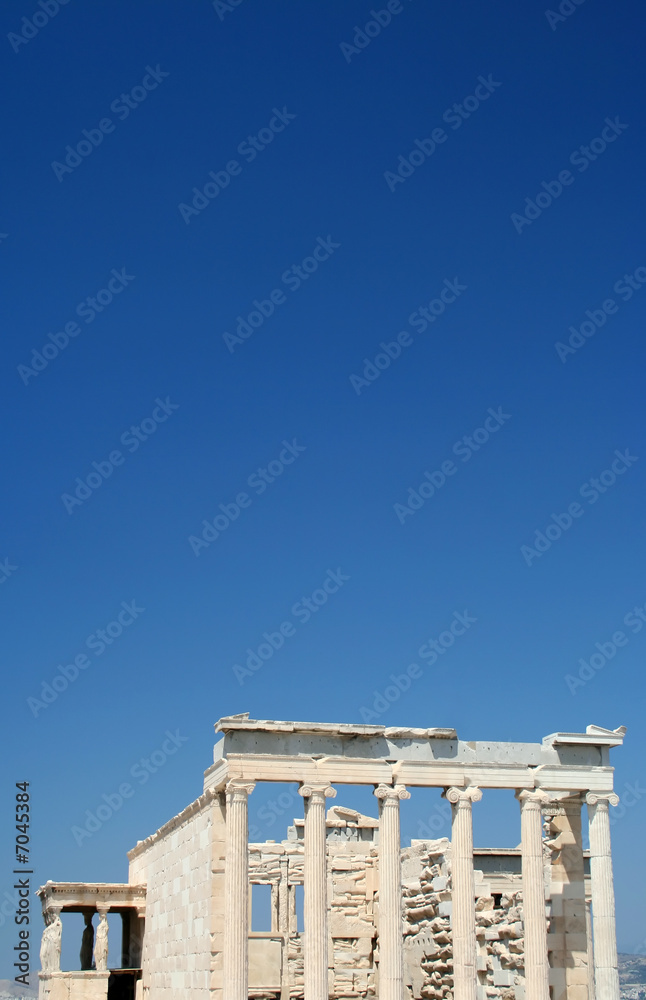 Fototapeta premium Erechtheon temple on Acropolis, Athens, Greece