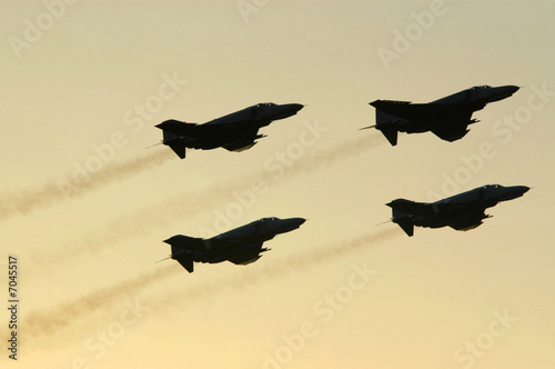 Obraz na płótnie F-4F Phantom II 