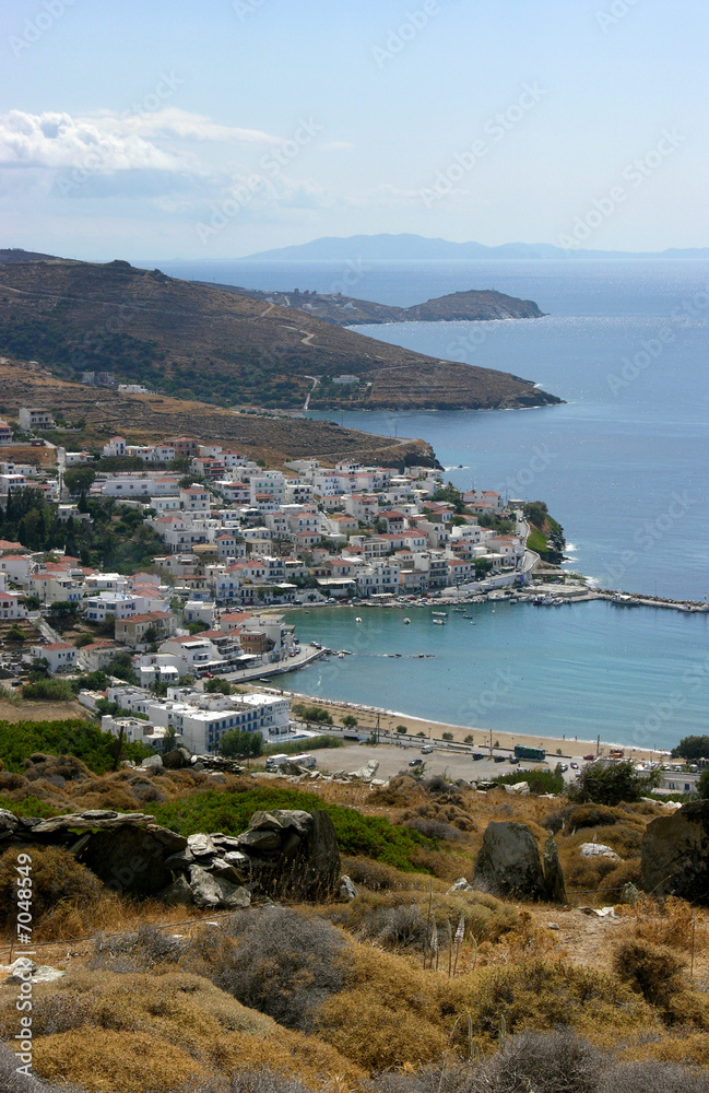Bucht von Batsi auf Andros