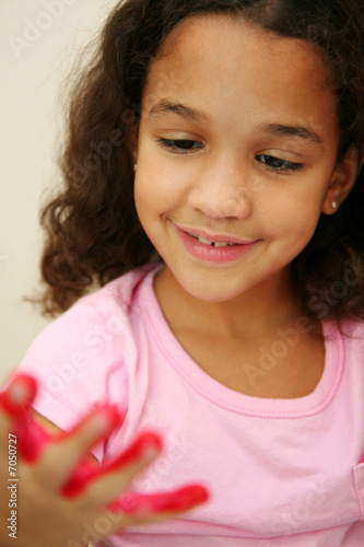 Girl Painting