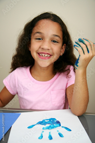 Girl Painting