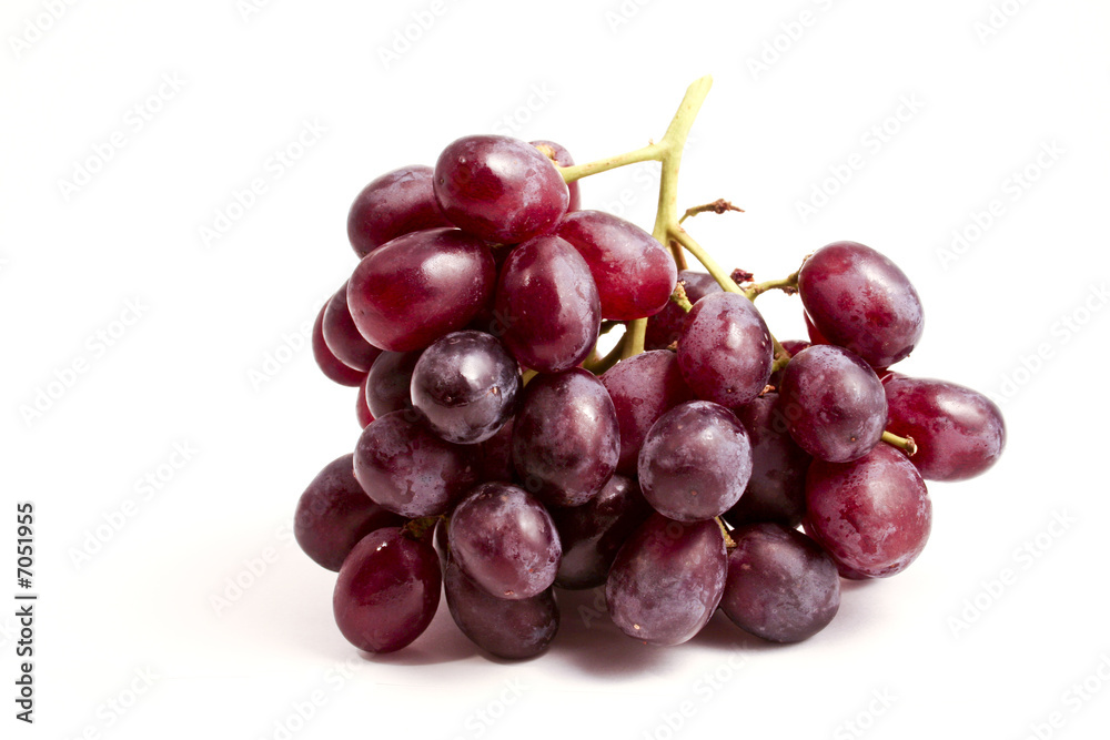 Red grapes