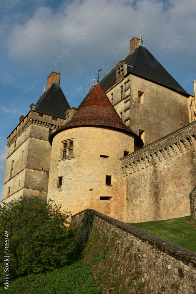 The Chateau of Biron, Dordogne, France